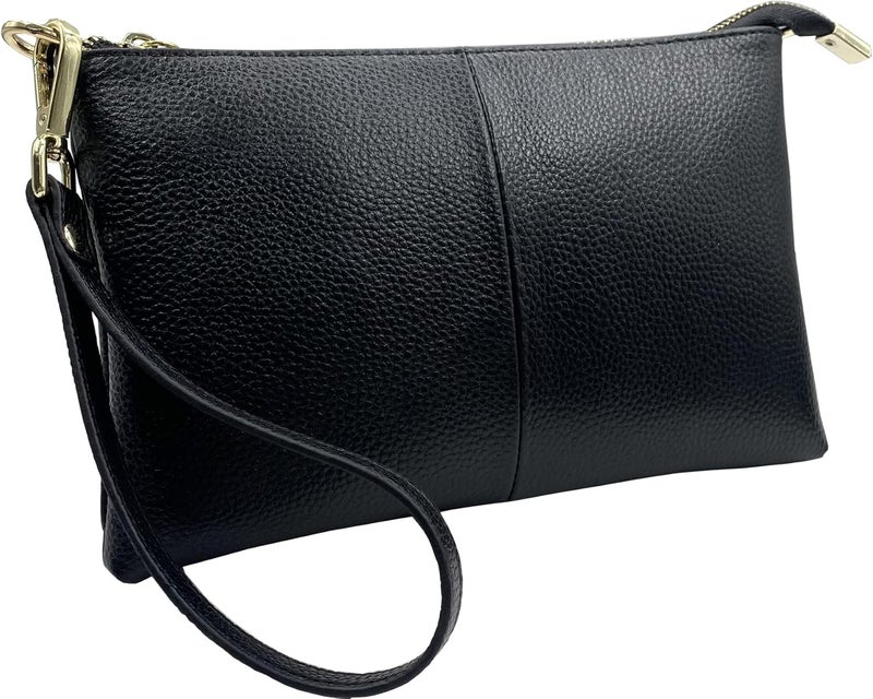 Beurlike Leather Wristlet Wallet Clutch Purses For Women Small Crossbody Phone Bags - Image 1
